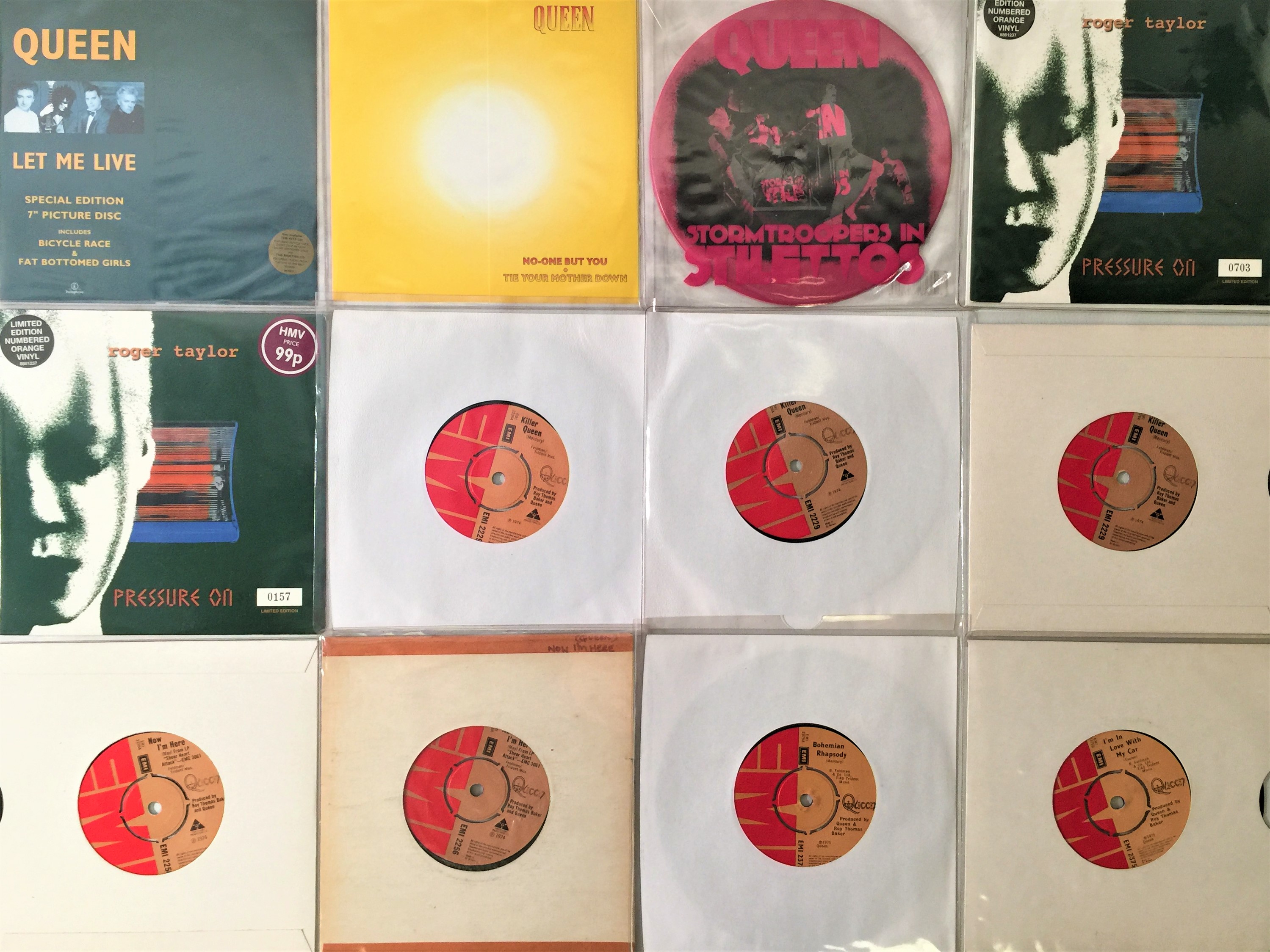 Lot 35 - QUEEN & RELATED - UK 7