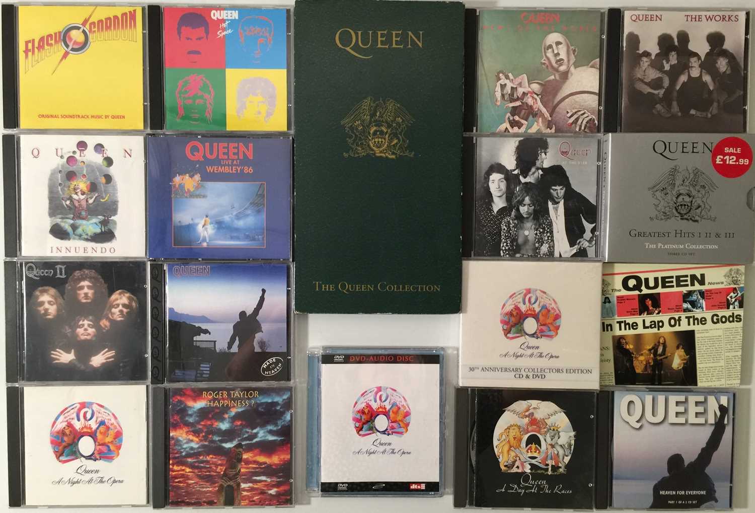 Lot 39 - QUEEN - CD COLLECTION (PLUS