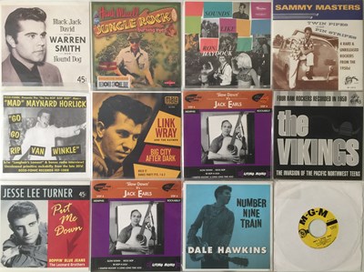 Lot 300 - ROCKABILLY - 7" PICTURE SLEEVE REISSUES