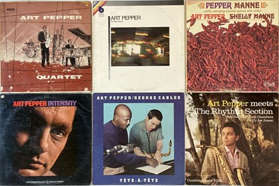 Lot 113 - ART PEPPER - LPs. Lovely selection of 6 x LPs...