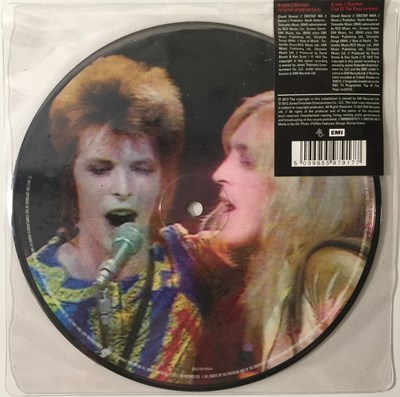 Lot 41 - DAVID BOWIE - STARMAN 7" (40TH ANNIVERSARY 2014 PICTURE DISC RELEASE - DBSTAR 40).