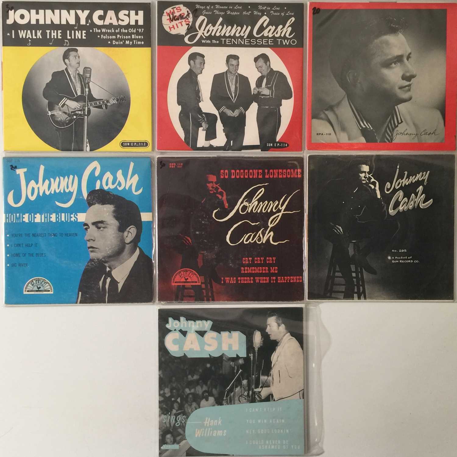 Lot 303 - JOHNNY CASH - SUN EP PACK