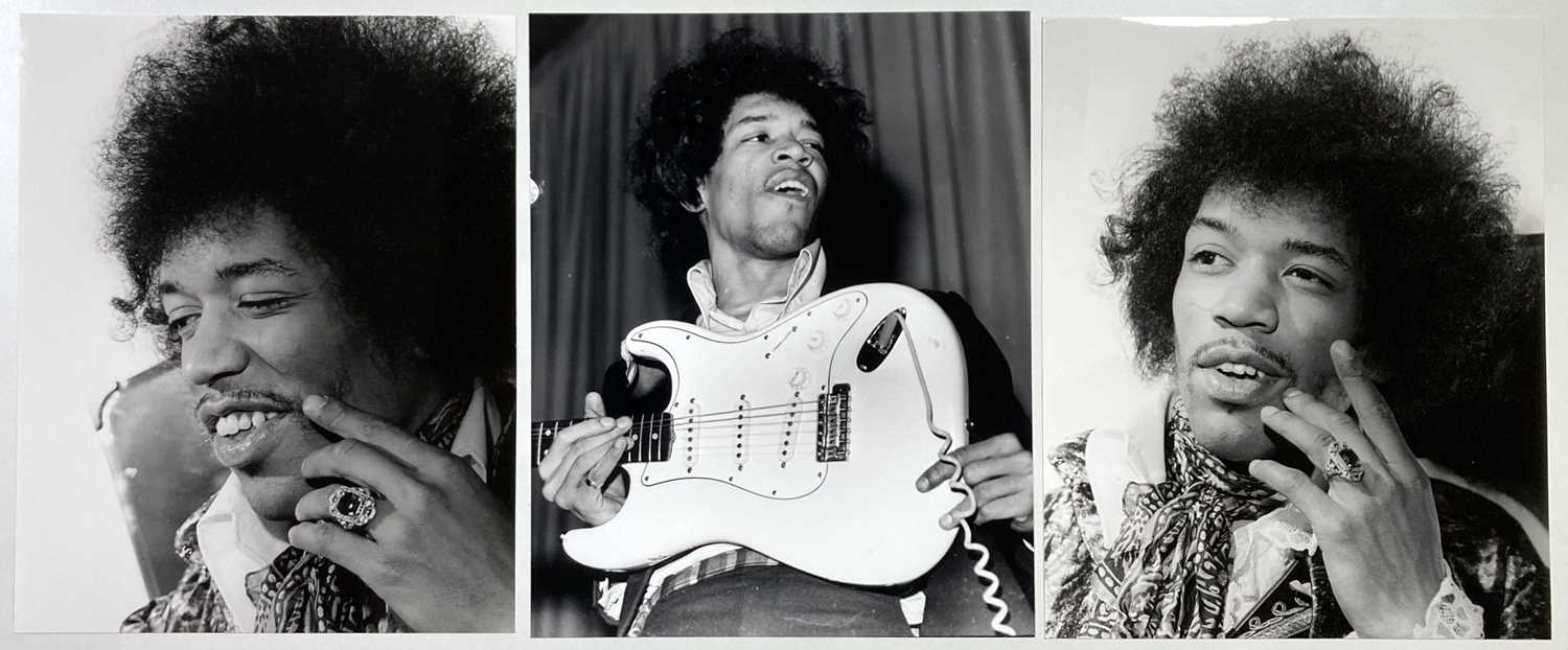 Lot 390 - JIMI HENDRIX HARRY GOODWIN PHOTOGRAPHS.