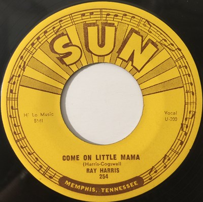 Lot 307 - RAY HARRIS - COME ON LITTLE MAMA (SUN RECORDS - 254)