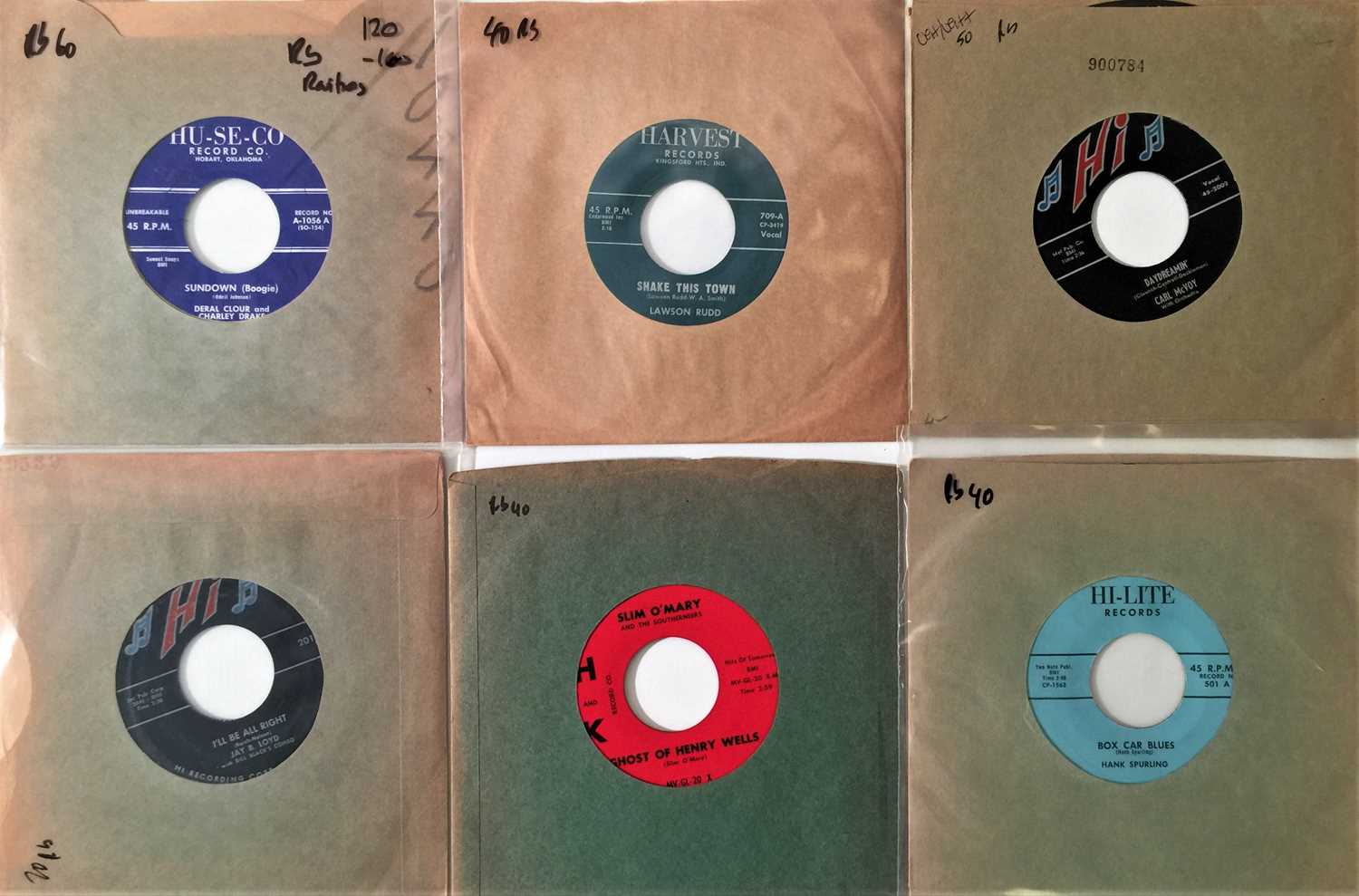 Lot 65 - ROCKABILLY - 7" RARITIES PACK (H LABELS)