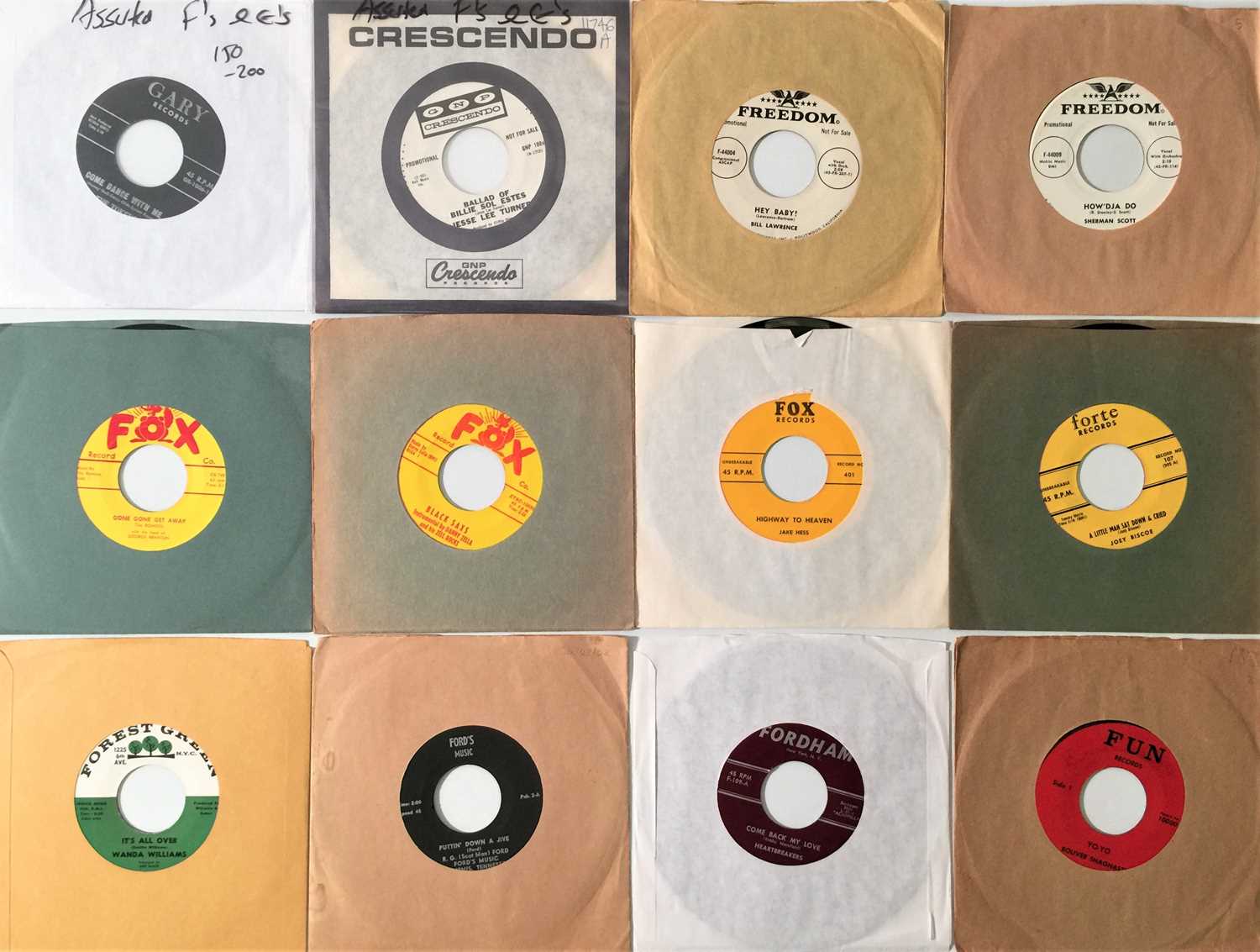 Lot 59 - ROCK & ROLL / ROCKABILLY / COUNTRY - 7" COLLECTION