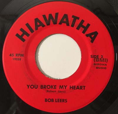 Lot 71 - BOB LEERS - YOU THINK YOU'VE GOT TROUBLE 7" (US ROCKABILLY)