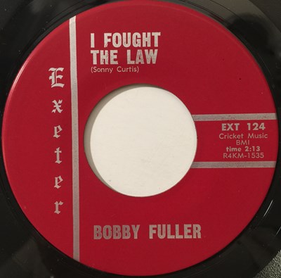 Lot 35 - BOBBY FULLER - SHE'S MY GIRL / I FOUGHT THE LAW (EXETER - EXT 124)
