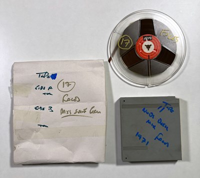 Lot 434 - RONNIE LANE / FACES - UNHEARD TRACKS AND DEMOS - MASTER TAPES.