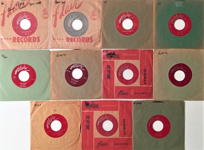 Lot 47 - FLAIR RECORDS - 7" PACK