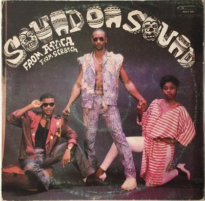 Lot 1189 - SOUND ON SOUND - FROM AFRICA FROM SCRATCH (POLYDOR - POLP 196)