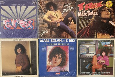 Lot 48 - T REX/ MARC BOLAN - LP/ 7" COLLECTION