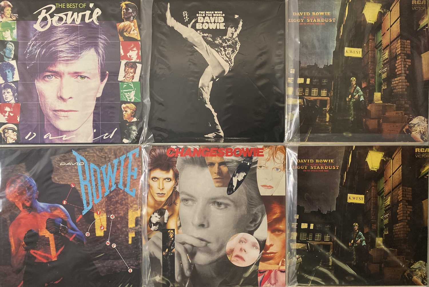 Lot 51 - DAVID BOWIE - LP PACK