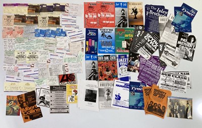 Lot 124 - FLYERS AND TICKET COLLECTION.
