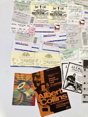 Lot 124 - FLYERS AND TICKET COLLECTION.