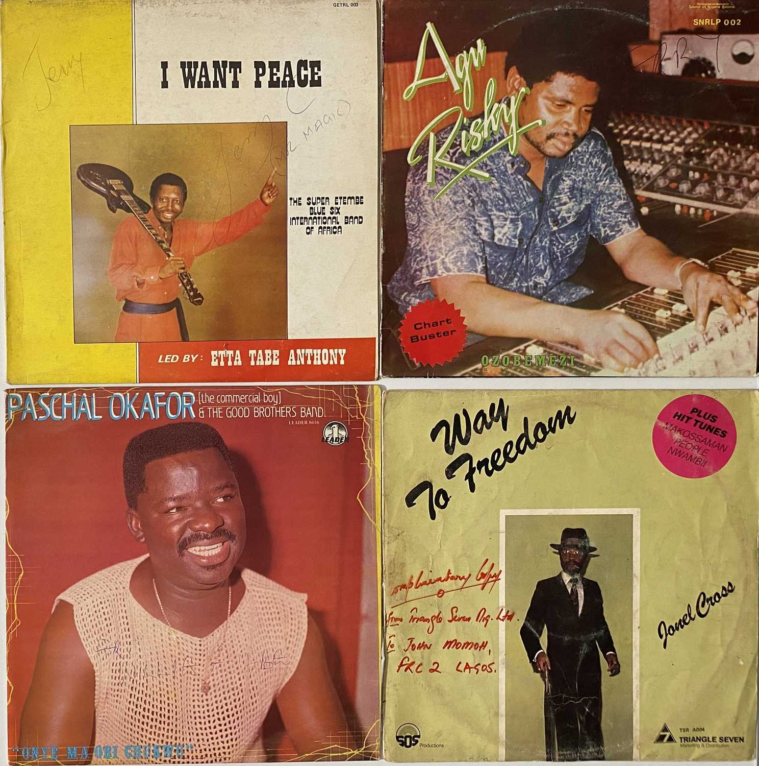 Lot 1192 NIGERIAN / REGGAE LP PACK