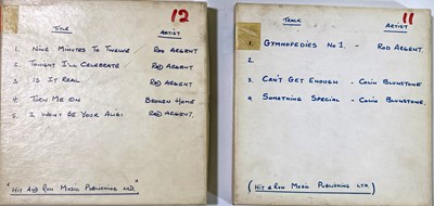 Lot 427 - ROD ARGENT / COLIN BLUNSTONE RECORDING TAPES.