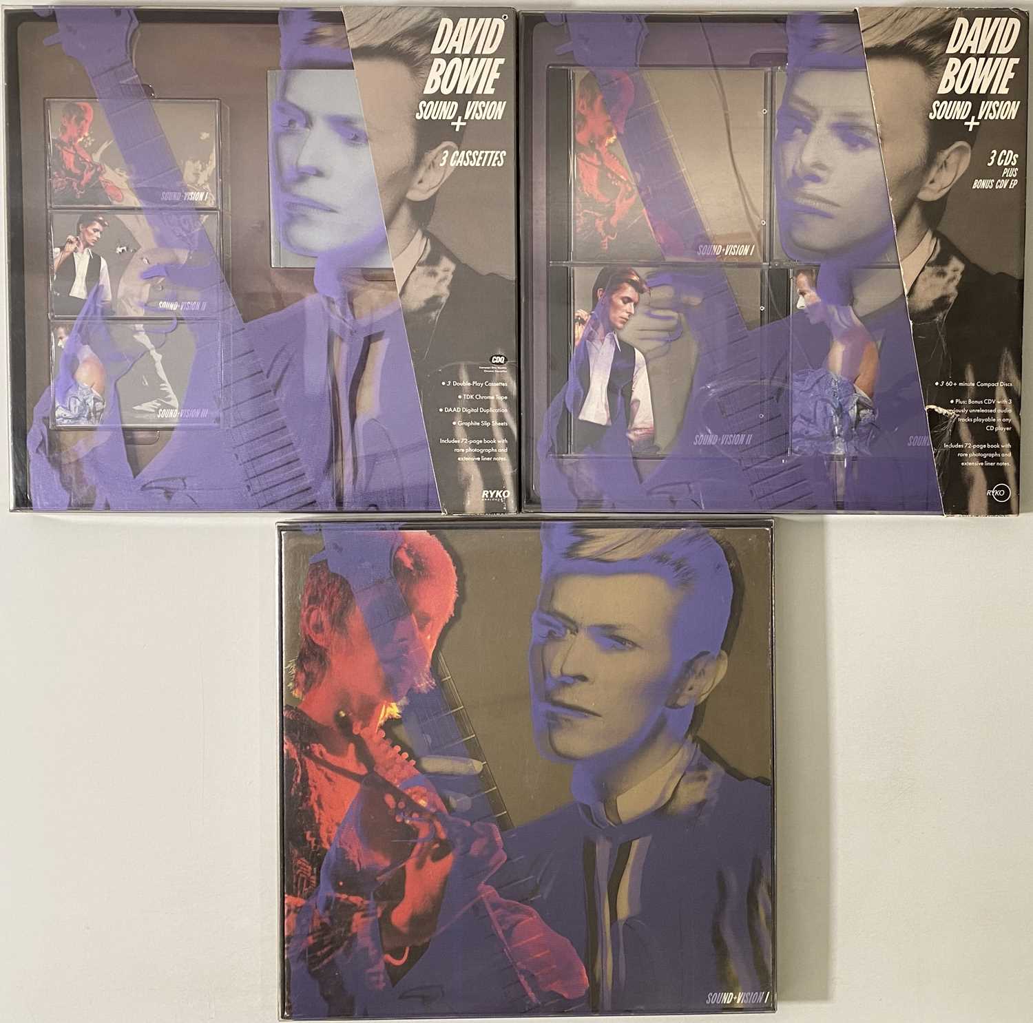 Lot 63 - DAVID BOWIE - SOUND & VISION - RYKO ANALOGUE BOX SETS