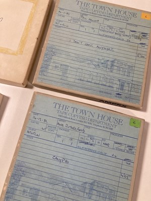 Lot 428 - GENESIS - SOLO MEMBERS MASTER TAPES.