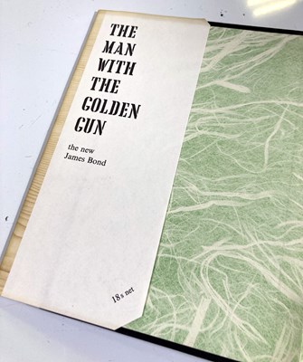 Lot 347 - JAMES BOND - THE MAN WITH THE GOLDEN GUN FIRST EDITION.