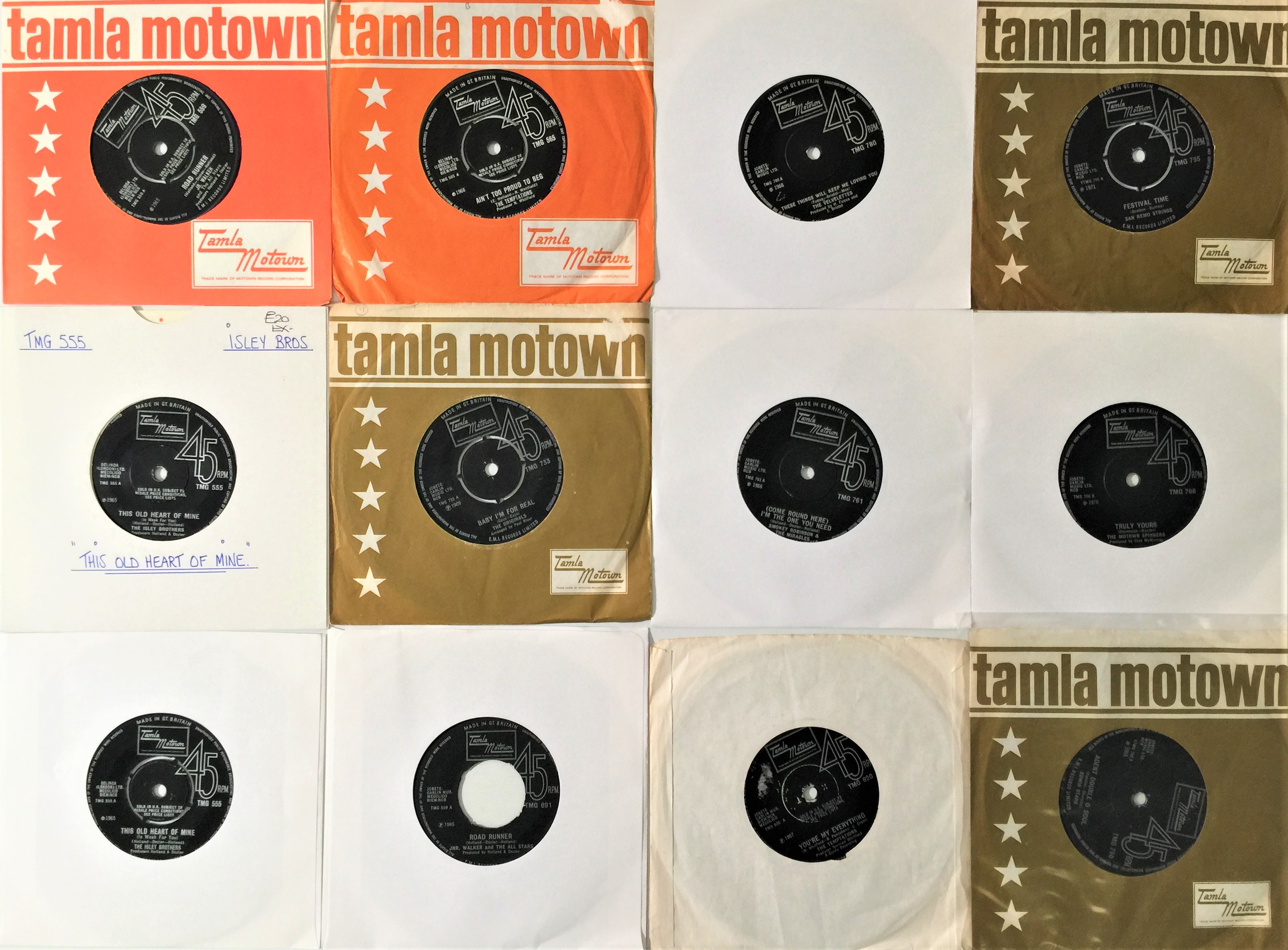 Lot 105 - MOTOWN - UK 7
