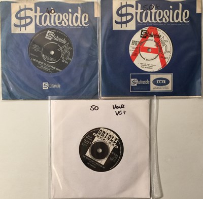 Lot 108 - THE MIRACLES - UK STATESIDE/ ORIOLE 7" RARITIES