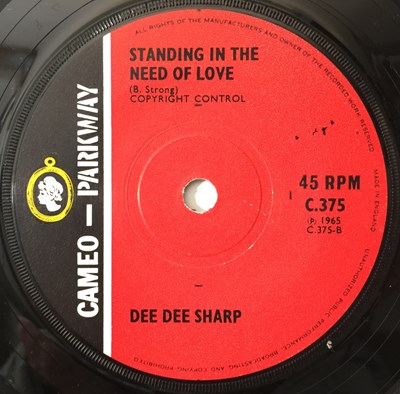 Lot 115 - DEE DEE SHARP - I REALLY LOVE YOU/ STANDING IN THE NEED OF LOVE 7" (UK CAMEO - C.375)