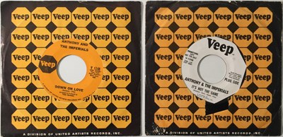Lot 116 - ANTHONY & THE IMPERIALS - IT'S NOT THE SAME 7" (US STOCK & PROMO PACK - V-1248)