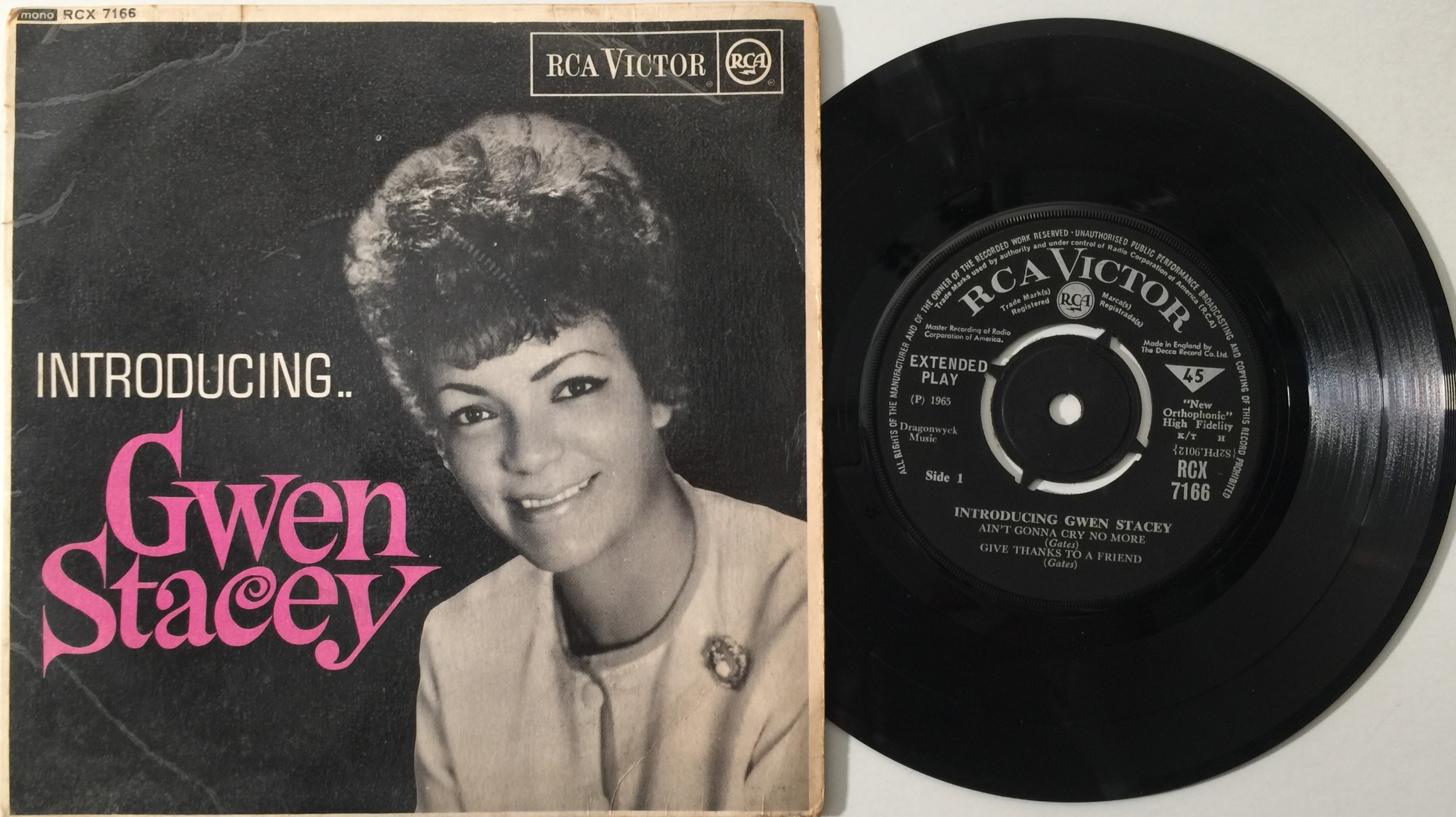 Lot 195 - GWEN STACEY - INTRODUCING GWEN STACEY (RCX