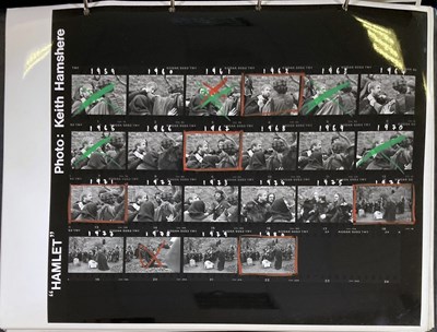 Lot 215 - HAMLET (1991) - COLLECTION OF ORIGINAL PRODUCTION DOCUMENTS AND IMAGES.