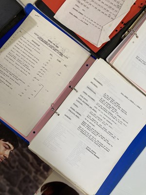 Lot 215 - HAMLET (1991) - COLLECTION OF ORIGINAL PRODUCTION DOCUMENTS AND IMAGES.