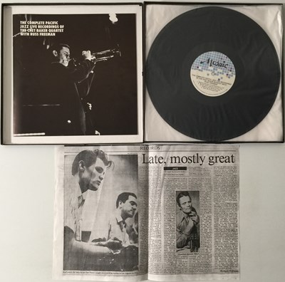 Lot 30 - THE COMPLETE PACIFIC JAZZ LIVE RECORDINGS OF THE CHET BAKER - LP BOX SET