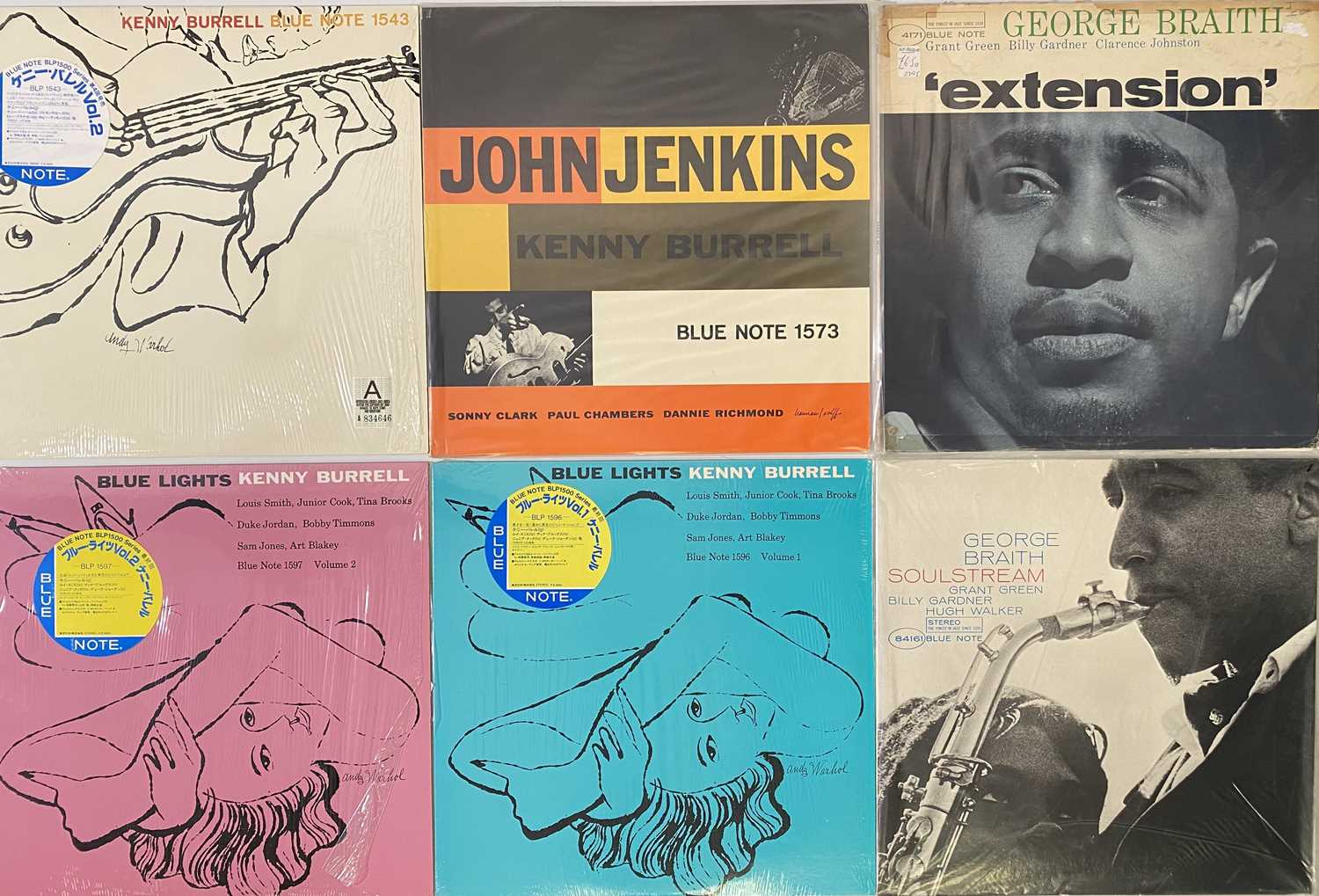 Blue Note Lp Lot 36 - BLUE NOTE - GUITAR MAESTROS - LP PACK