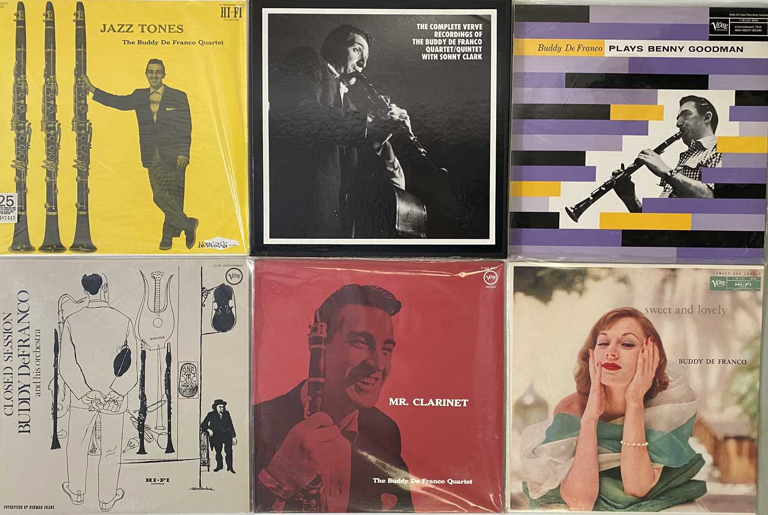 Lot 38 BUDDY DEFRANCO LP PACK