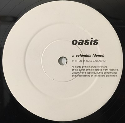 Lot 10 - OASIS - COLUMBIA (Demo) 12" PROMO (S/SIDED DEMO - CREATION CTP8)