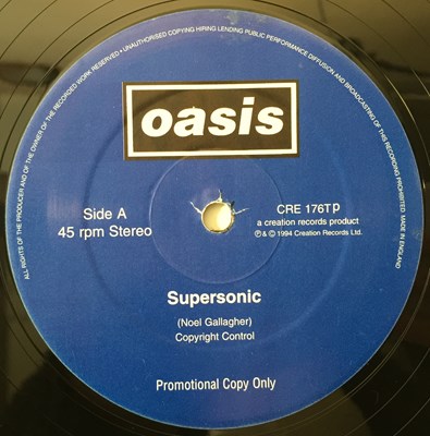 Lot 11 - OASIS - SUPERSONIC 12" PROMO (CREATION CRE176TP)