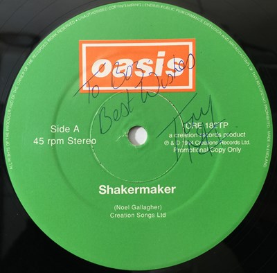 Lot 12 - OASIS - SHAKERMAKER 12" PROMO (SIGNED - CREATION CRE 182TP)