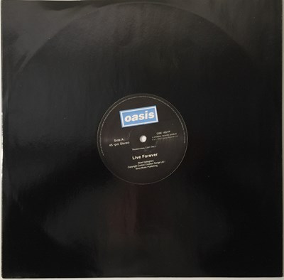 Lot 16 - OASIS - LIVE FOREVER 12" PROMO (CREATION - CRE 185TP)