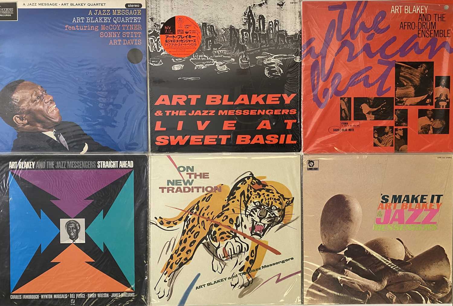 Lot 47 ART BLAKEY JAZZ MESSENGERS LP PACK lot-47-art-blakey-jazz-messengers-lp-pack