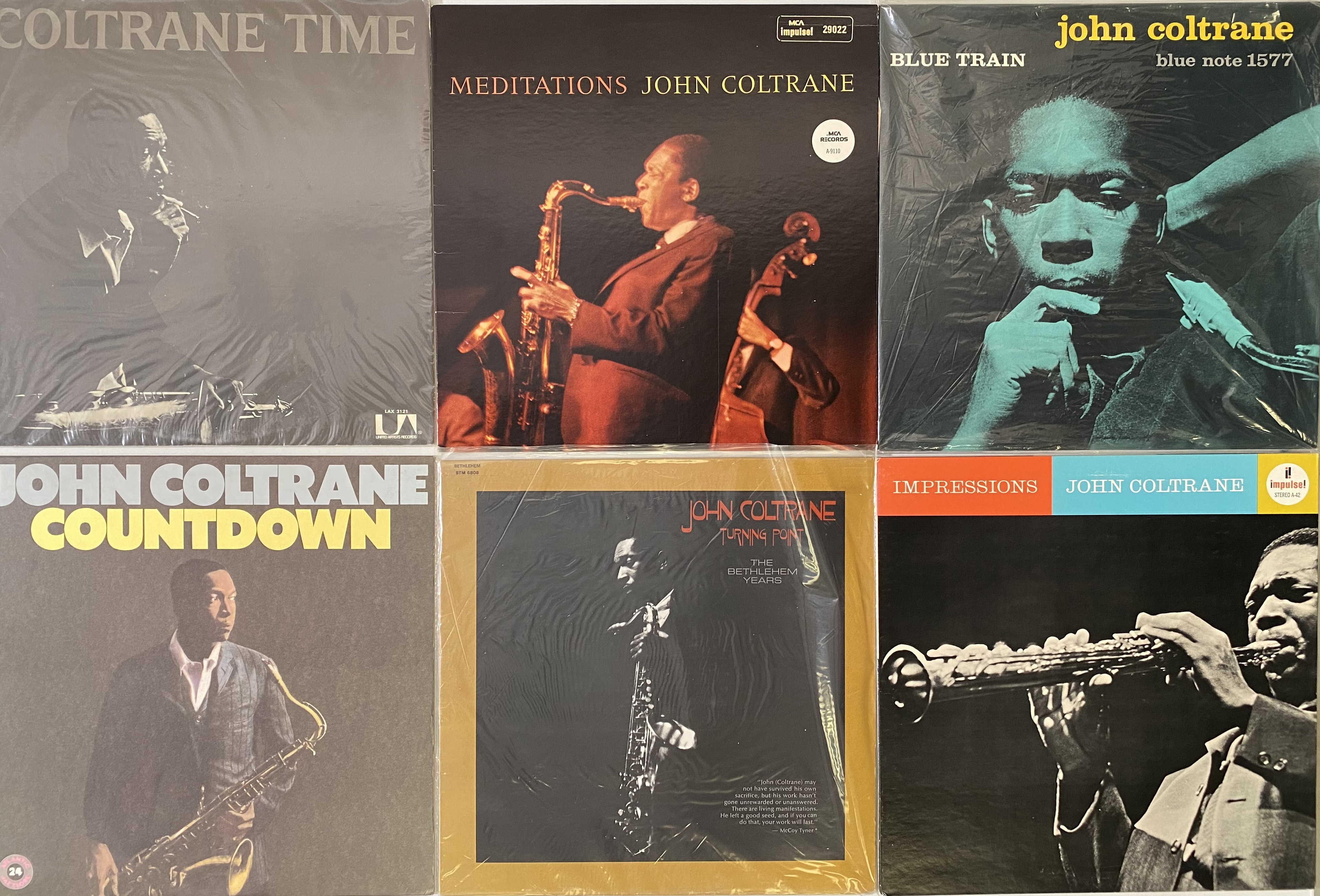 Lot 49 - JOHN COLTRANE - LP PACK