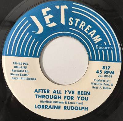 Lot 137 - LORRAINE RUDOLPH - KEEP COMING BACK FOR MORE 7" (US NORTHERN - JET STREAM 817)