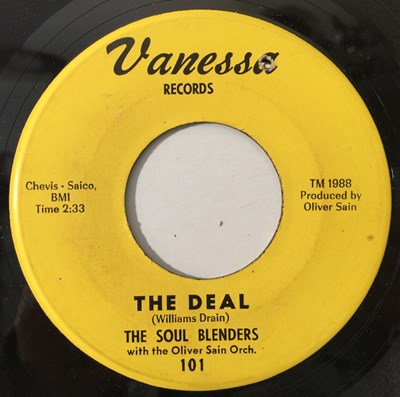 Lot 142 - THE SOUL BLENDERS - THE DEAL/ I'M NOT ASHAMED 7" (US NORTHERN - VANESSA 101)