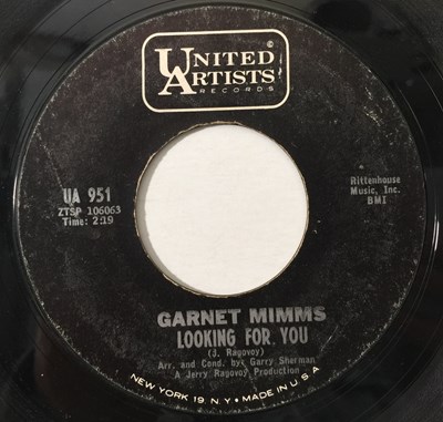 Lot 161 - GARNET MIMMS - LOOKING FOR YOU 7" (US NORTHERN - UNITED ARTISTS UA951)