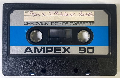 Lot 453 - GENERATION X - SECOND ALBUM DEMO CASSETTE.