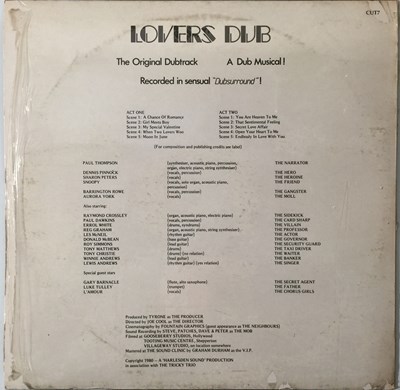 Lot 64 - TYRONE - LOVERS DUB LP (VENTURE RECORDS - CUT