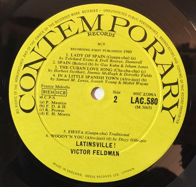 Lot 145 - VICTOR FELDMAN - LPs. Top bundle of 2 x...