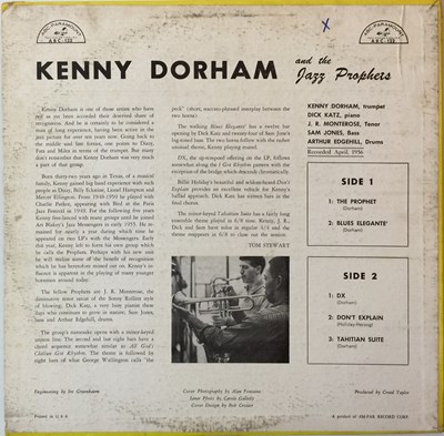 Lot 148 - KENNY DORHAM AND THE JAZZ PROPHETS - VOL 1...