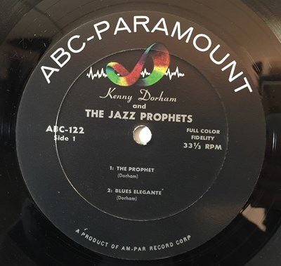 Lot 148 - KENNY DORHAM AND THE JAZZ PROPHETS - VOL 1...