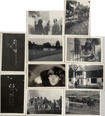 Lot 231 - THE BEATLES - ORIGINAL PHOTOGRAPHS OF THE GROUP C 1960S WITH NEGATIVES.