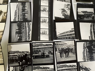 Lot 232 - THE BEATLES - CONTACT SHEET OF PRESS IMAGES C 1965/6.